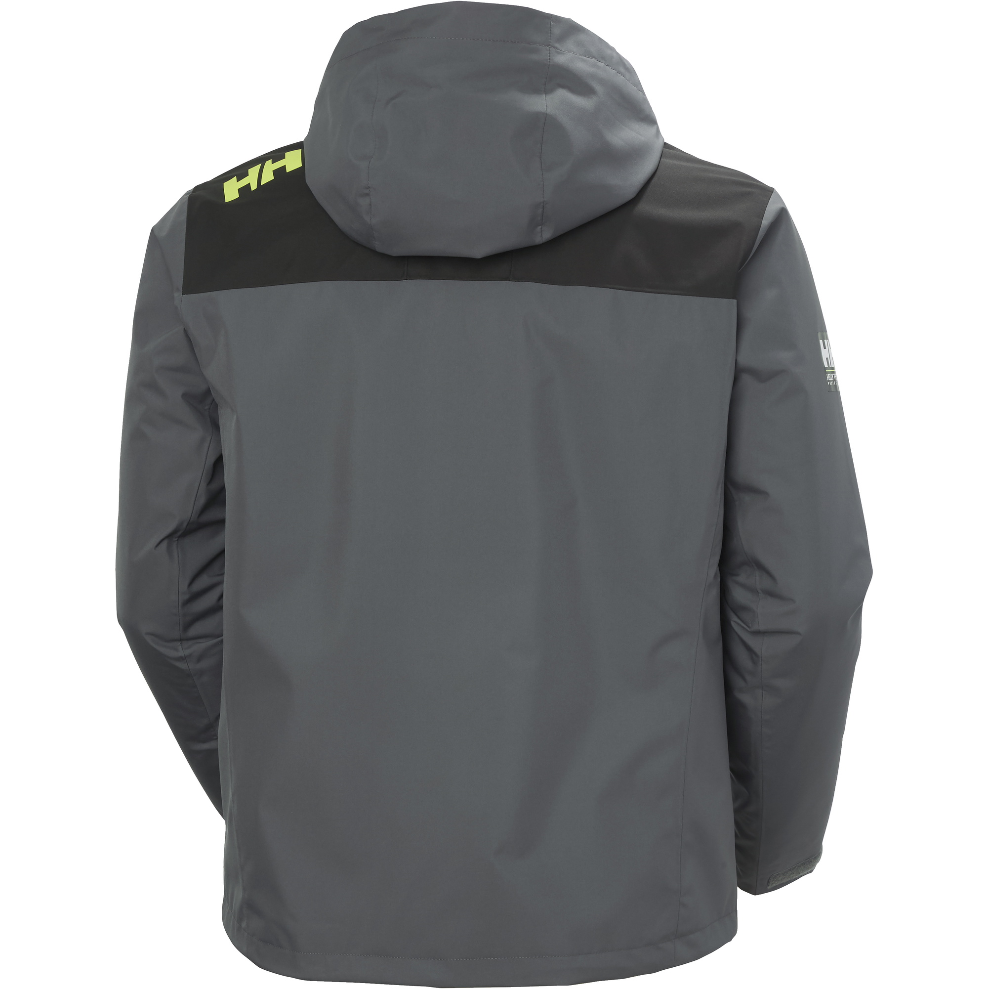 2026 Helly Hansen Mens Crew Hooded Midlayer Jacket 2 34442 - Thunder Grey
